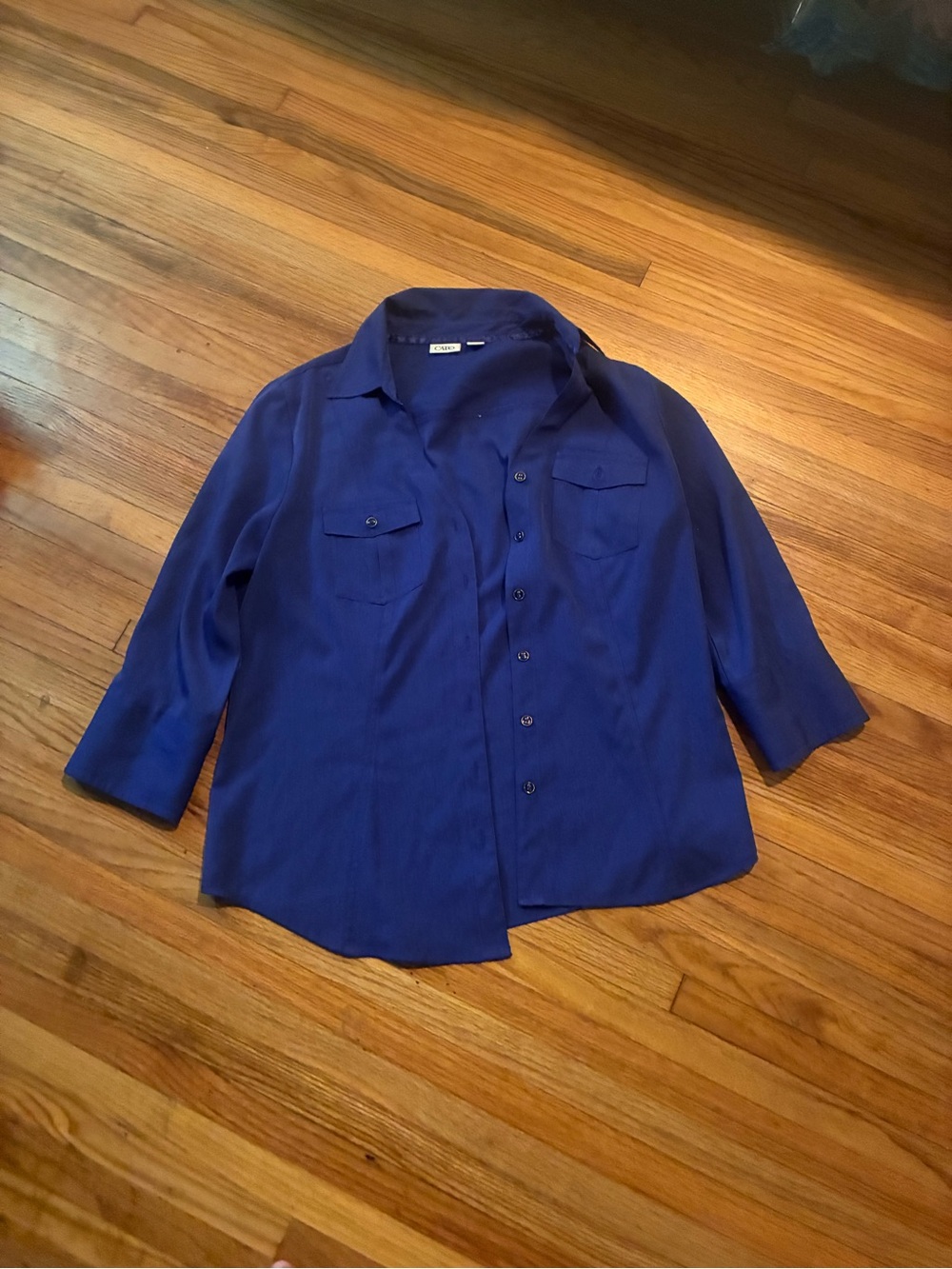 Cato Deep Blue Women's Top